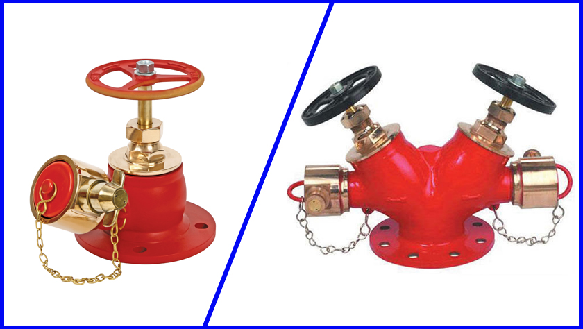 What is the difference between Hydrant Valve & Landing valve?