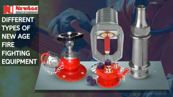 Different types of new age fire fighting equipment